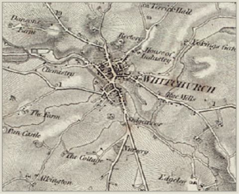 Old Map Whitchurch