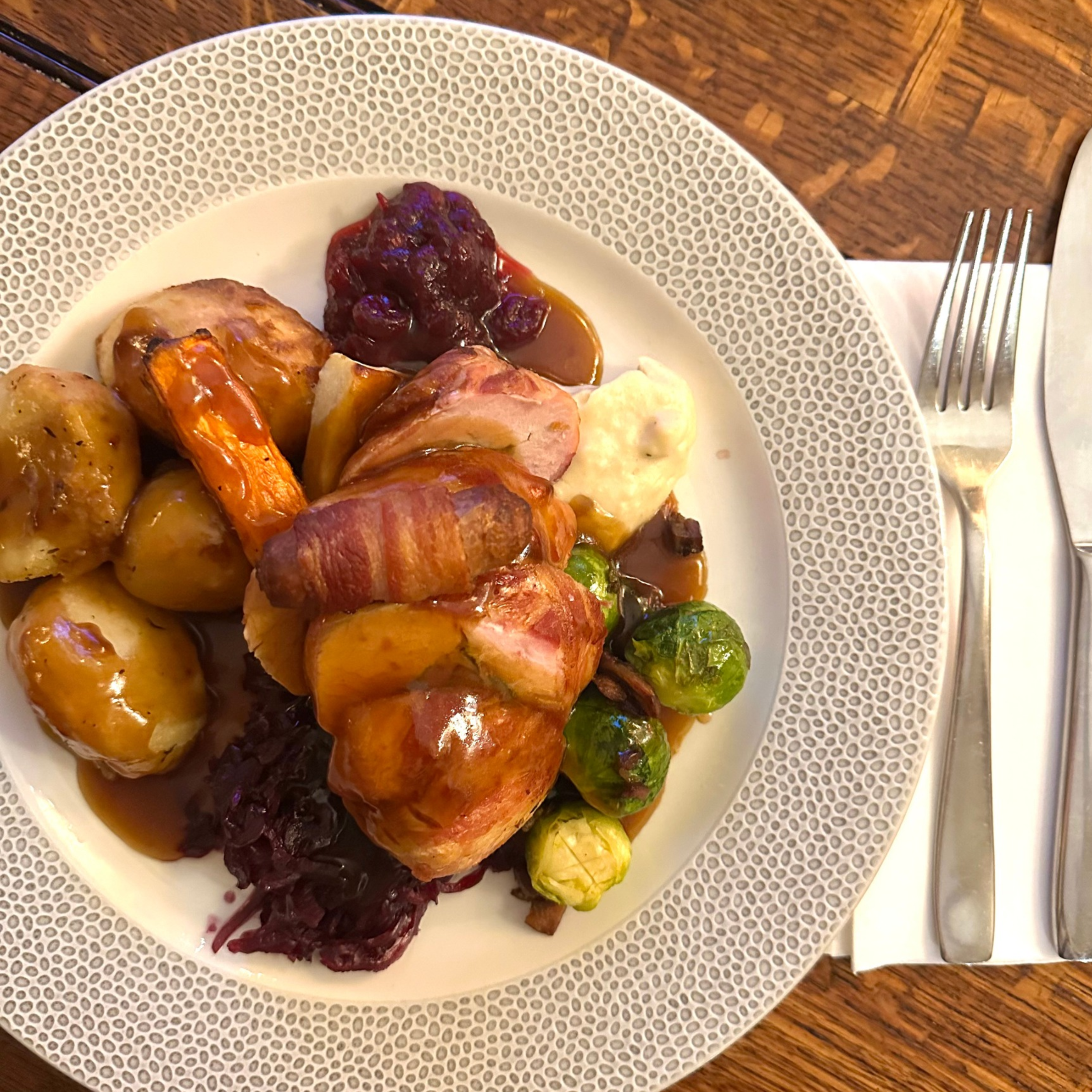 Bear Christmas Menu 2026