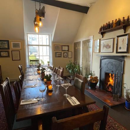 The Private Dinning Room at the Black Bear