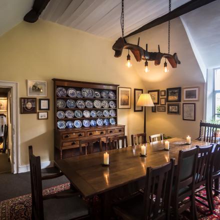 The Private Dinning Room at the Black Bear