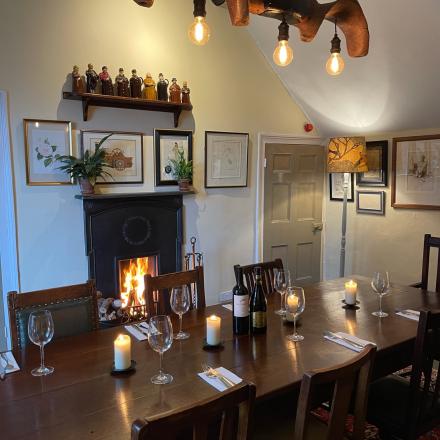 The Private Dinning Room at the Black Bear