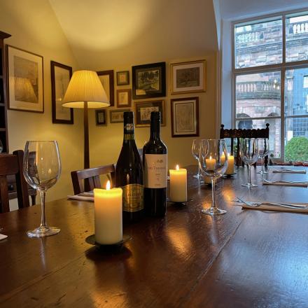 The Private Dinning Room at the Black Bear