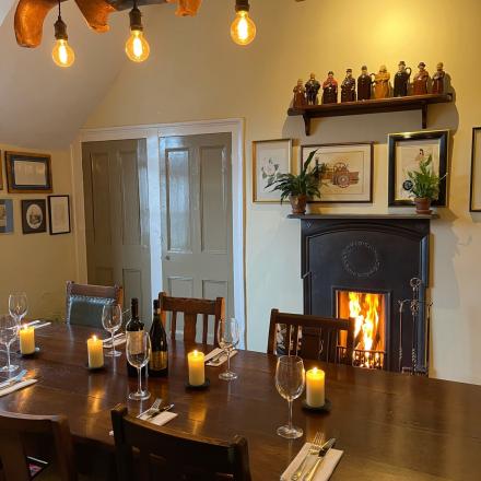 The Private Dinning Room at the Black Bear